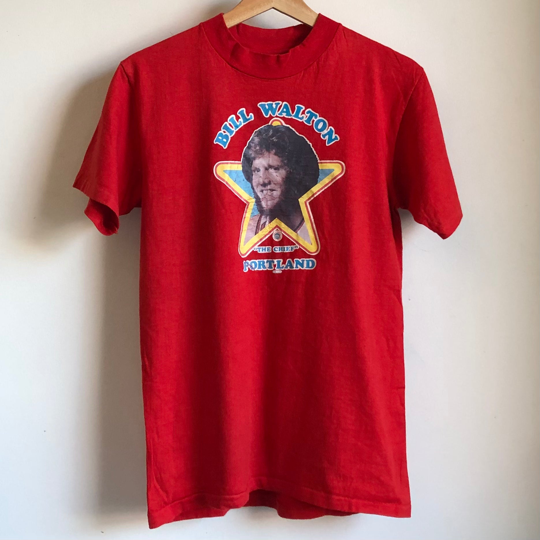 Vintage Bill Walton Portland Trail Blazers Shirt L