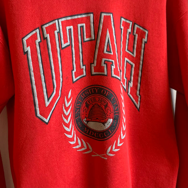 Vintage Utah Utes Sweatshirt L