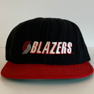 Vintage Portland Trail Blazers New Era Fitted Hat 6 3/4