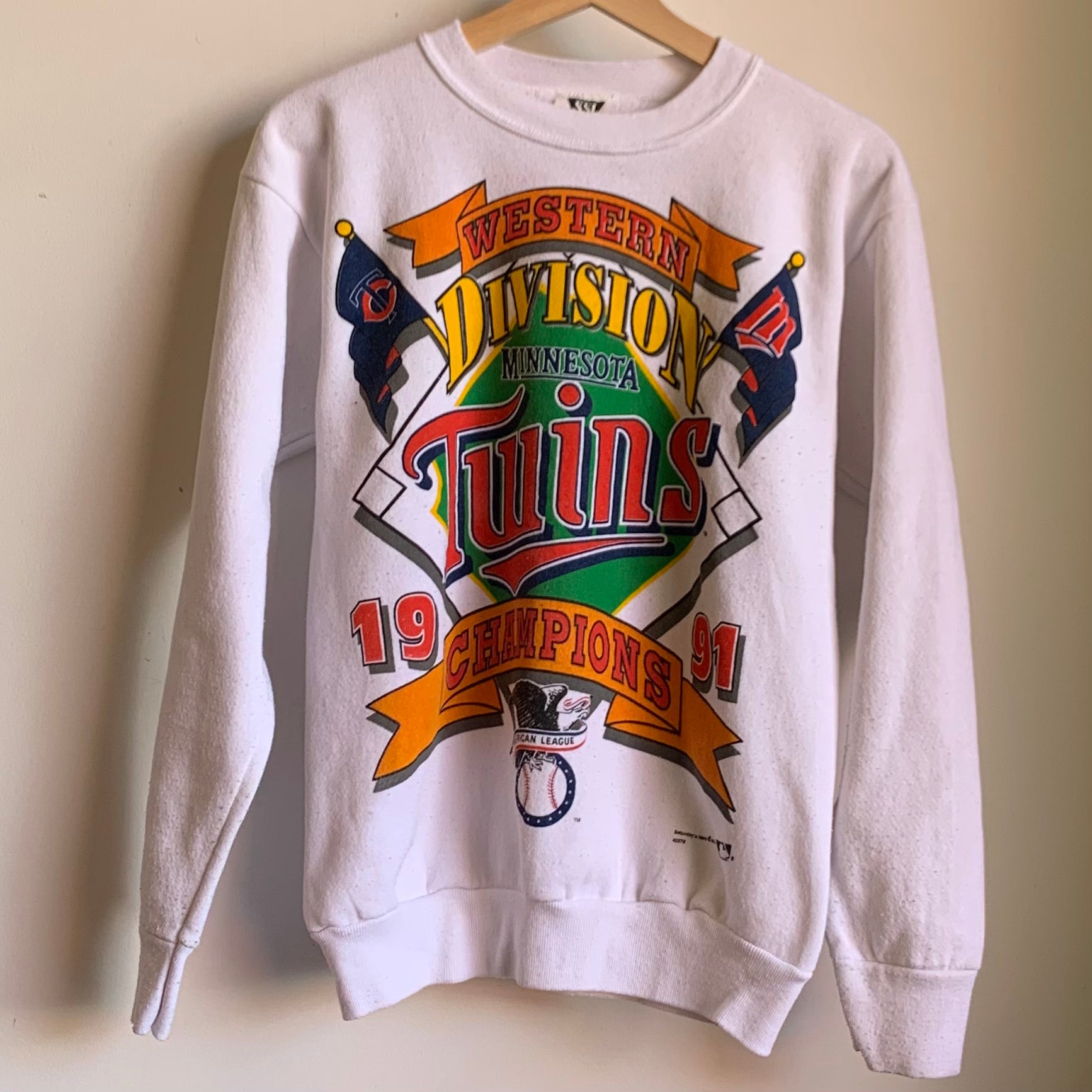 Vintage 1991 Minnesota Twins World Series Shirt Adult Size XL USA