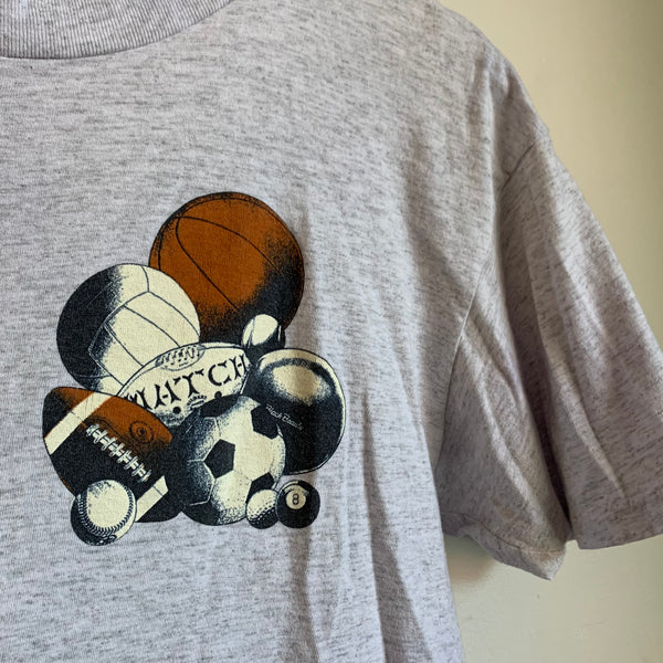 Vintage Sports Ball Tee Shirt XL