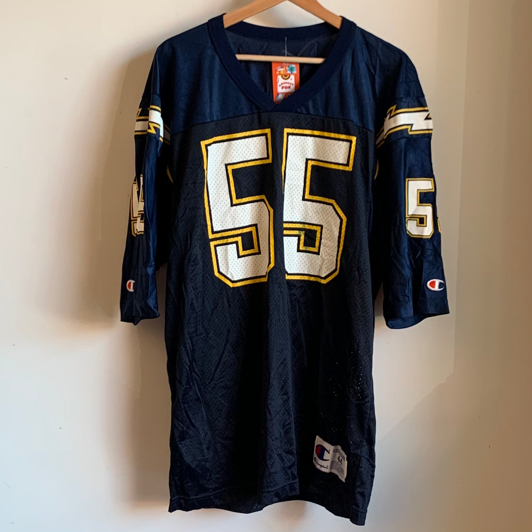 Vintage San Diego Chargers Jersey Size Large -  Hong Kong