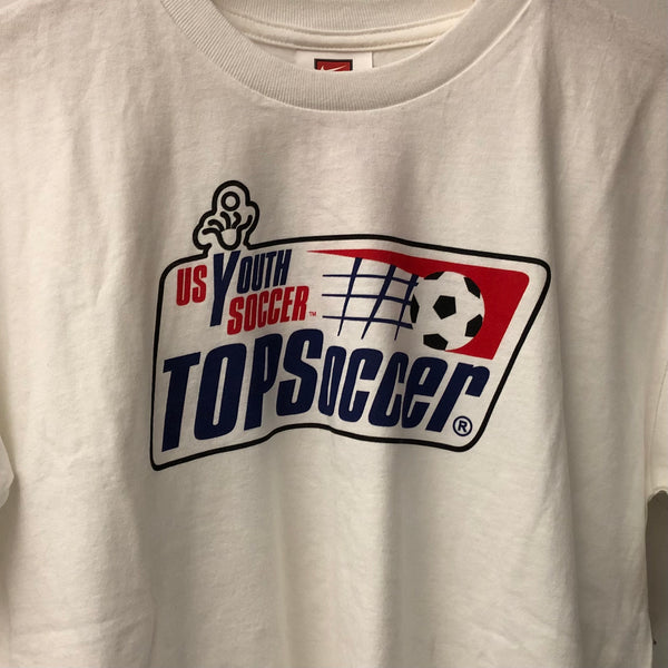 Vintage US Youth Soccer Big Logo Shirt Youth XL