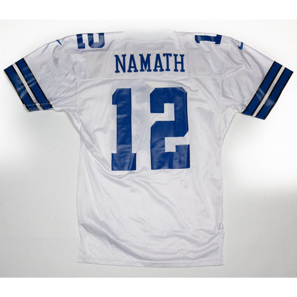 Vintage 1997 Joe Namath Dallas Cowboys Autographed & TV-Worn Jersey