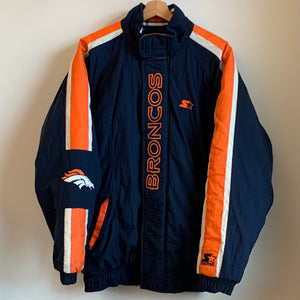 Vintage Denver Broncos Starter Jacket Parka L