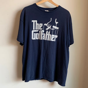 Vintage Golf Shirt The Golfather XL