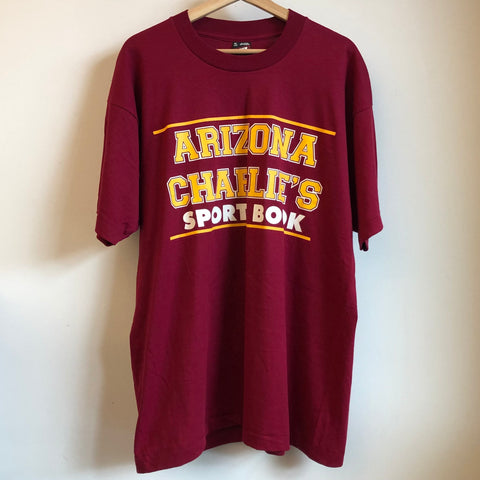 Arizona Charlie’s Sports Book (ASU) Maroon Tee Shirt