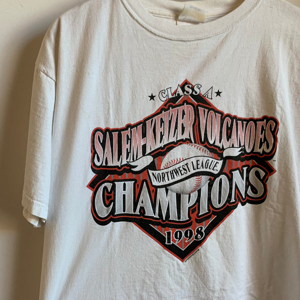 Vintage Salem Keizer Volcanoes Shirt L