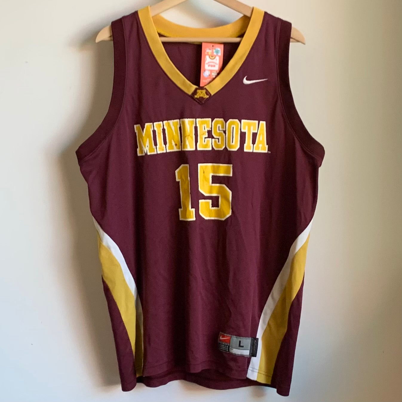 Nike University Of Minnesota Golden Gophers #7 Football Jersey