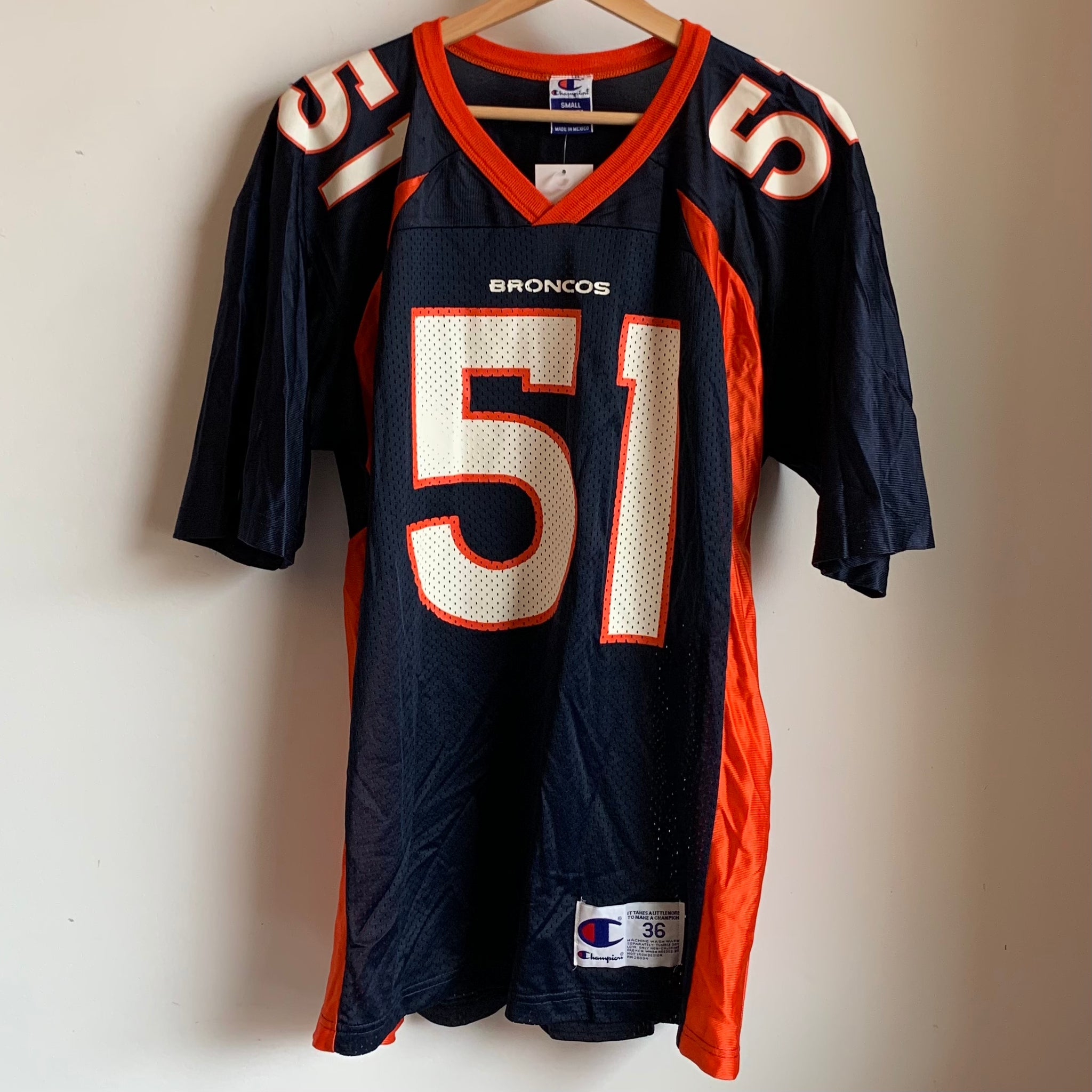 Vintage John Mobley Denver Broncos Jersey S Laundry