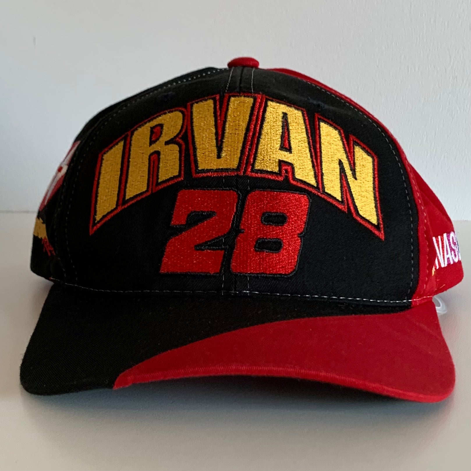 Vintage Ernie Irvan NASCAR Snapback Hat