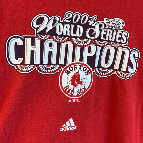 Vintage Boston Red Sox Shirt 2004 World Series adidas XL