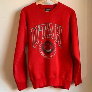Vintage Utah Utes Sweatshirt L