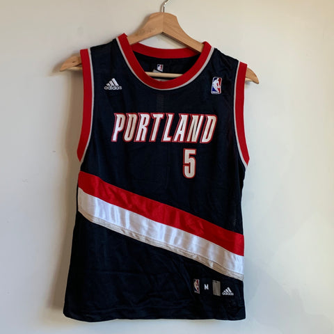 Damian Lillard Adidas NBA Portland Trail Blazers Rip City Jersey Mens Sz  Large