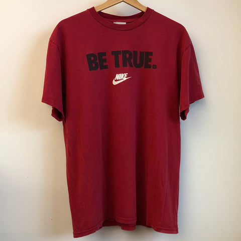 Vintage Nike Shirt Be True L