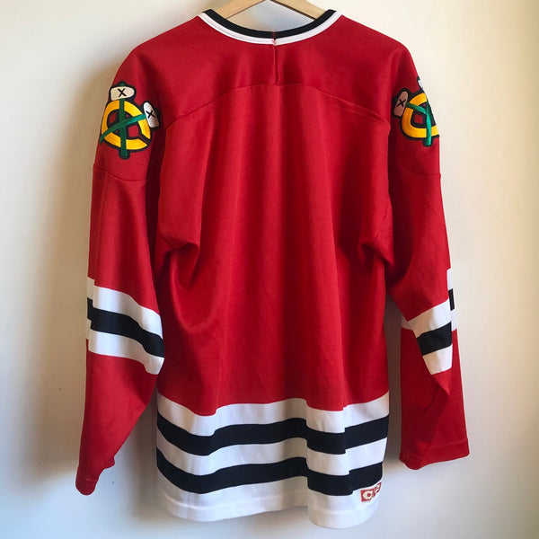 Chicago Blackhawks CCM Classic Throwback Jersey - Red