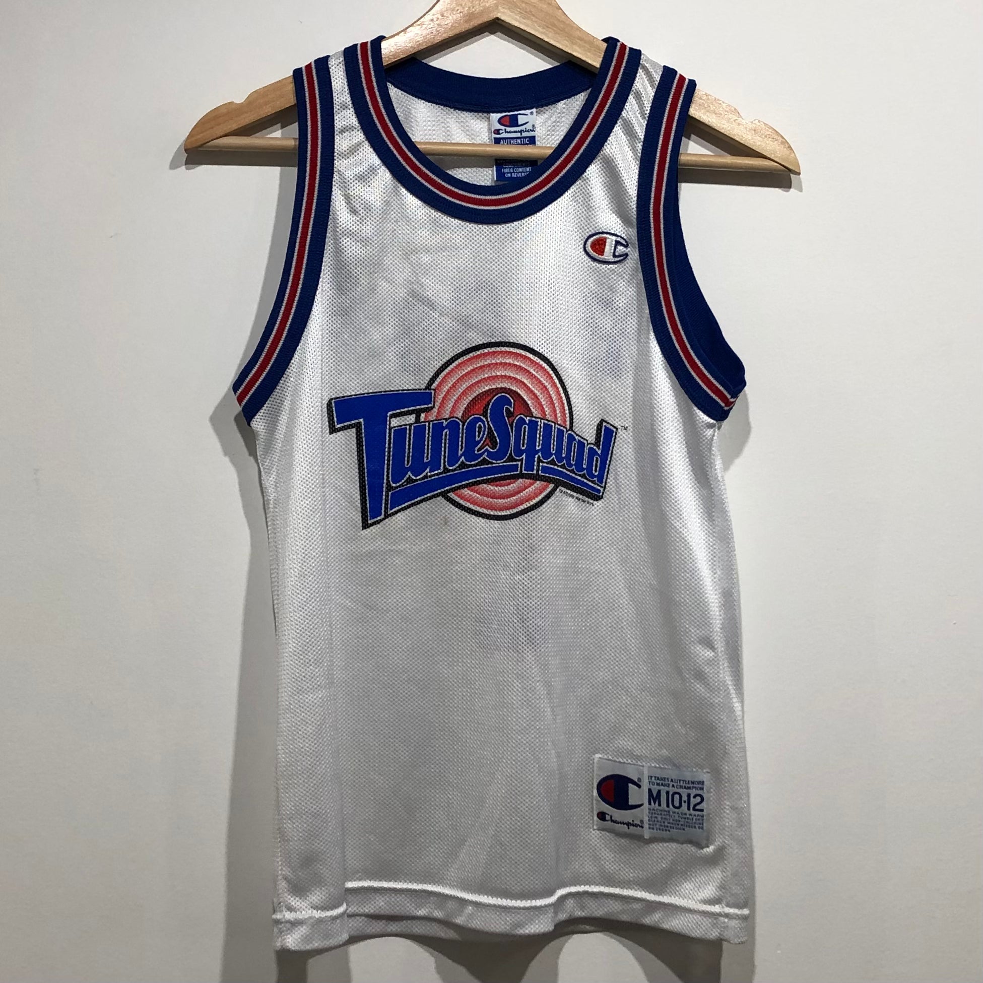 Vintage Bugs Bunny Tune Squad Jersey Space Jam Youth M