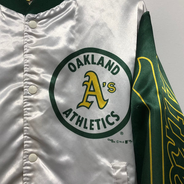 Vintage Oakland Athletics Chalk Line Fanimation Jacket M