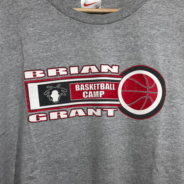 Vintage Brian Grant Basketball Camp Shirt L