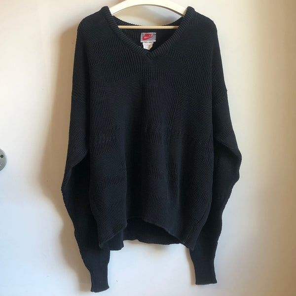 Vintage Nike Grey Tag Sweater Knit XL