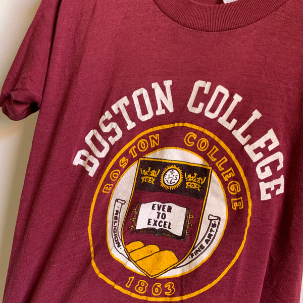 Vintage Boston College Shirt Youth M