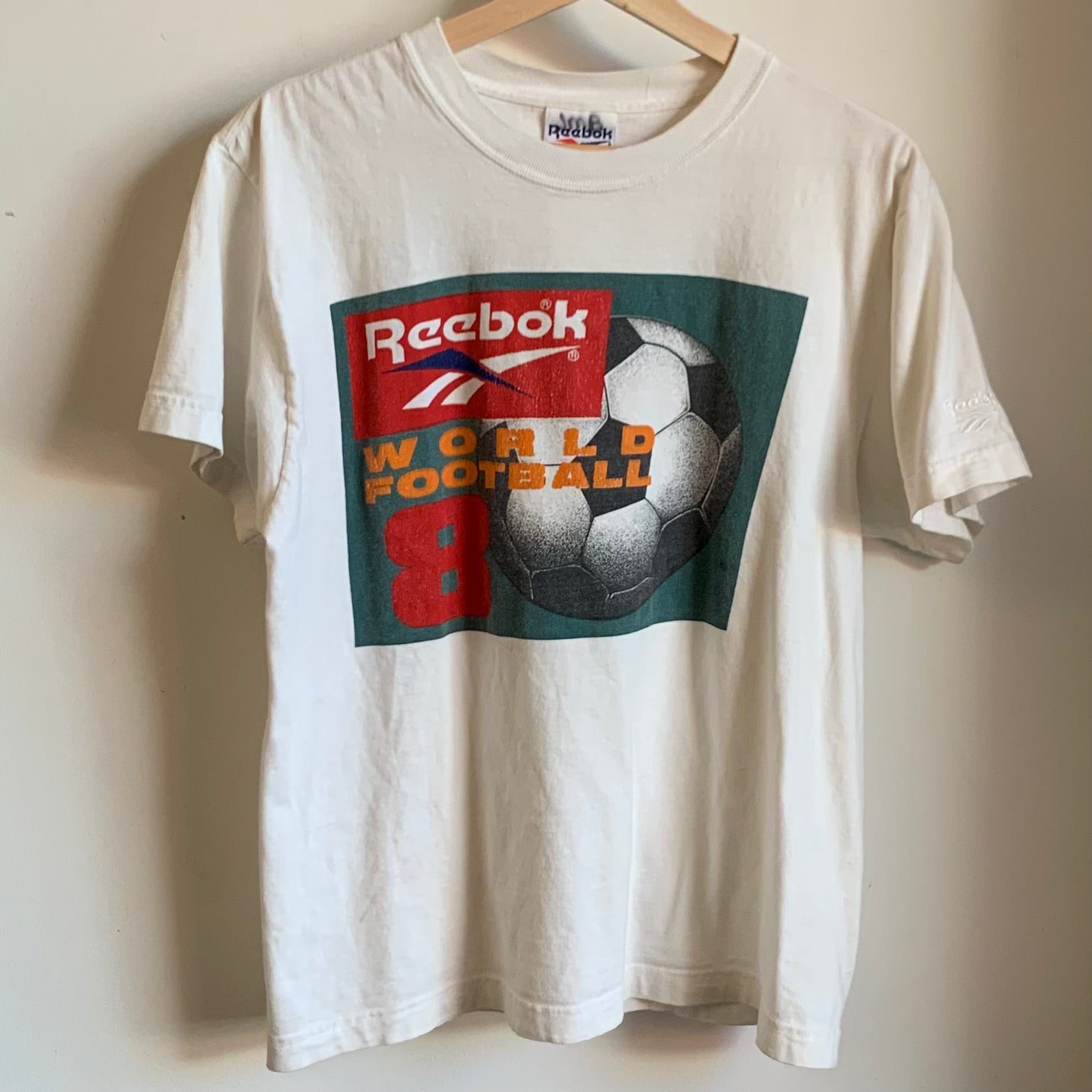 Vintage Reebok Shirt World Football S Laundry