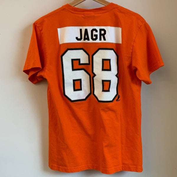 Vintage Jaromir Jagr Philadelphia Flyers Shirt Reebok Youth XL