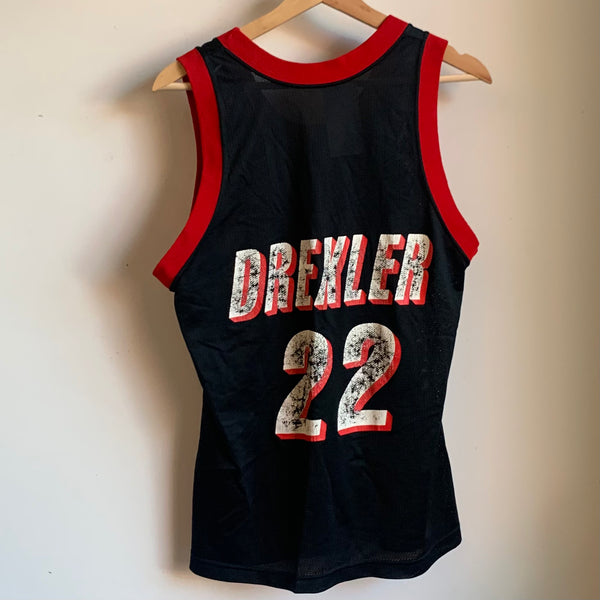Vintage Clyde Drexler Portland Trail Blazers Jersey M Laundry