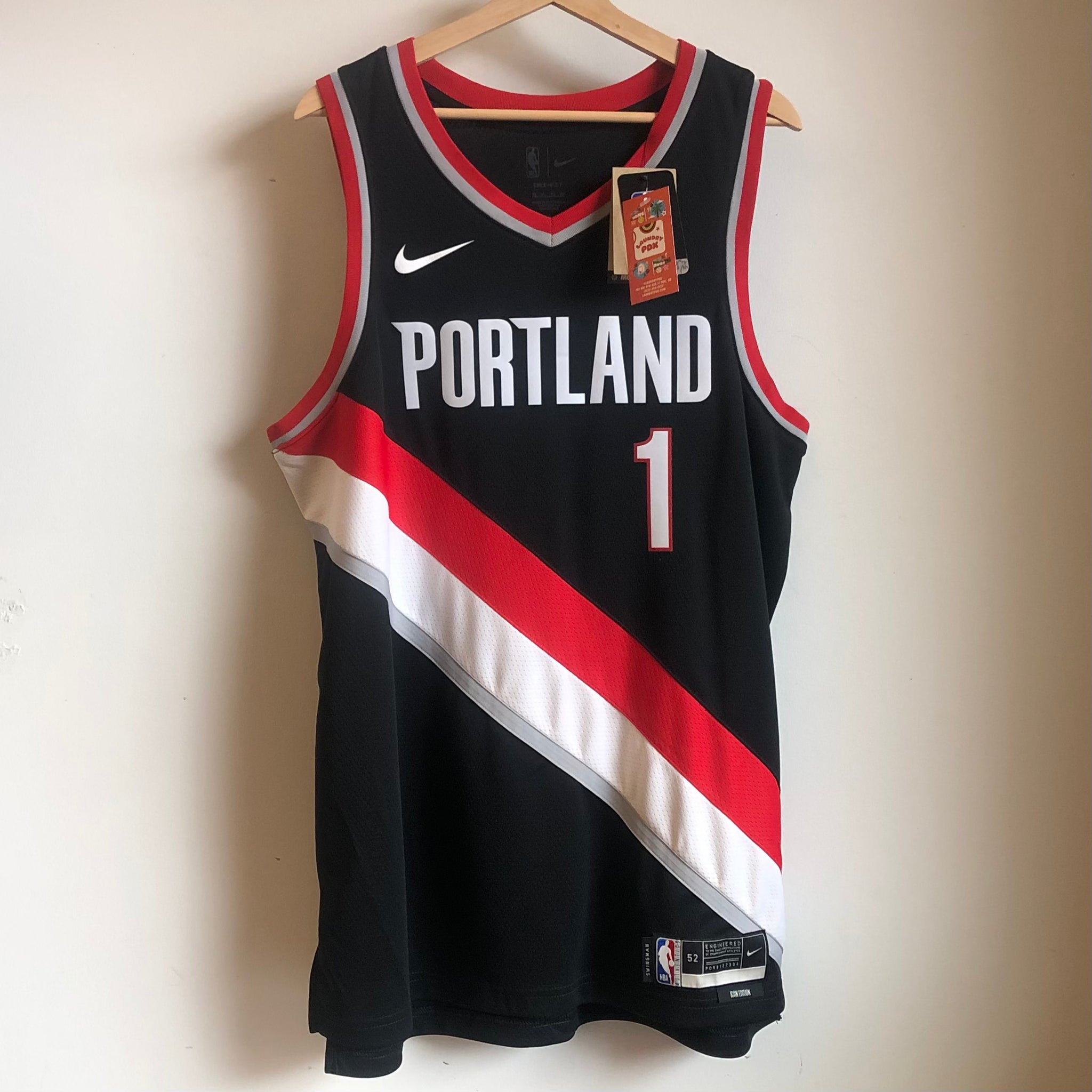Weigeren verbrand censuur Anfernee Simons Portland Trail Blazers Jersey Nike XL – Laundry