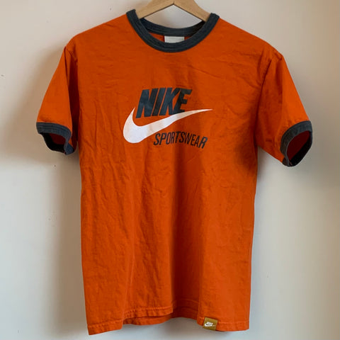 Nike Orange Ringer Tee Shirt