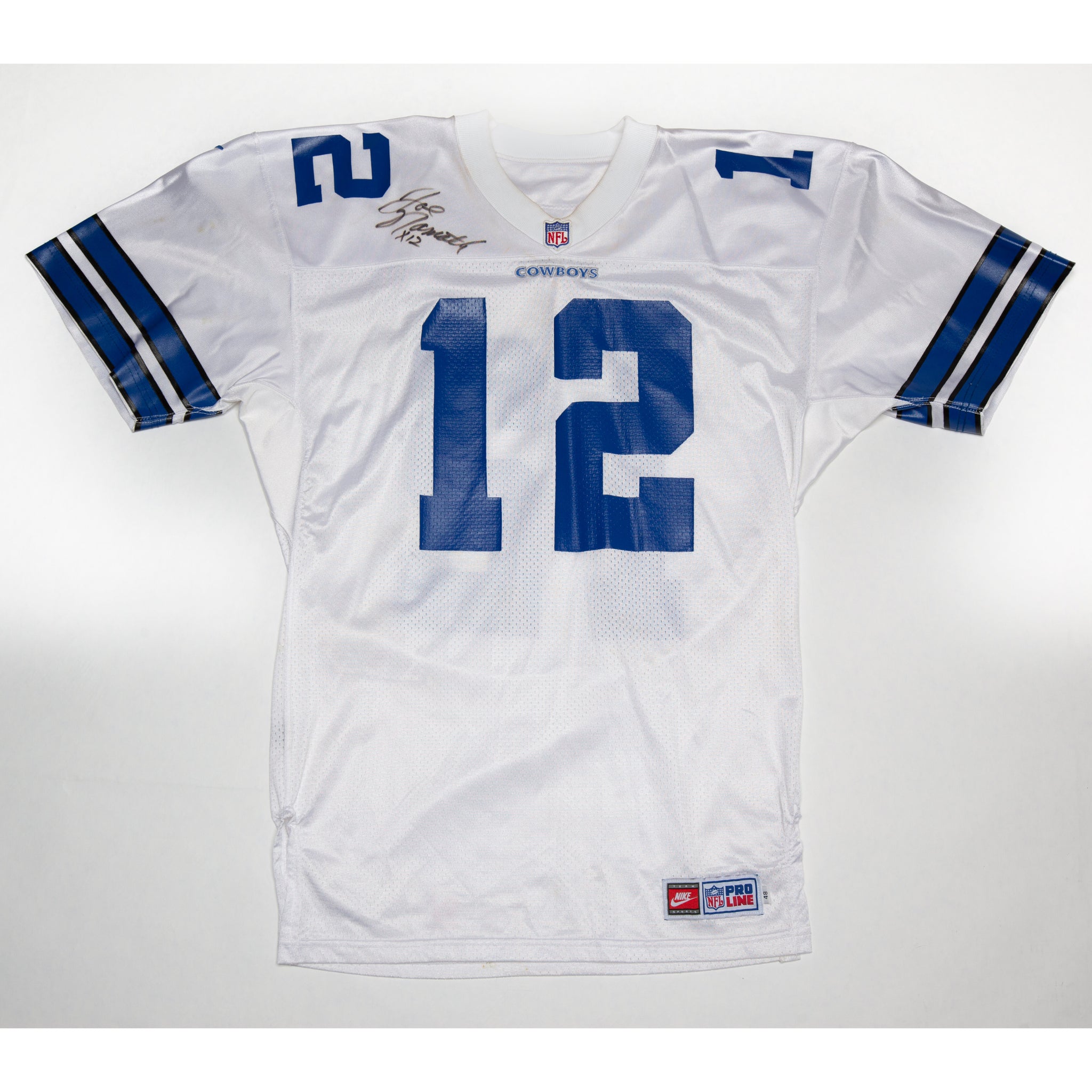 Vintage 1997 Joe Namath Dallas Cowboys Autographed & TV-Worn Jersey –  Laundry