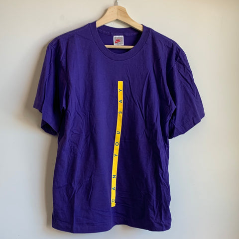 Vintage Nike Grey Tag Shirt Kick Some Butt S