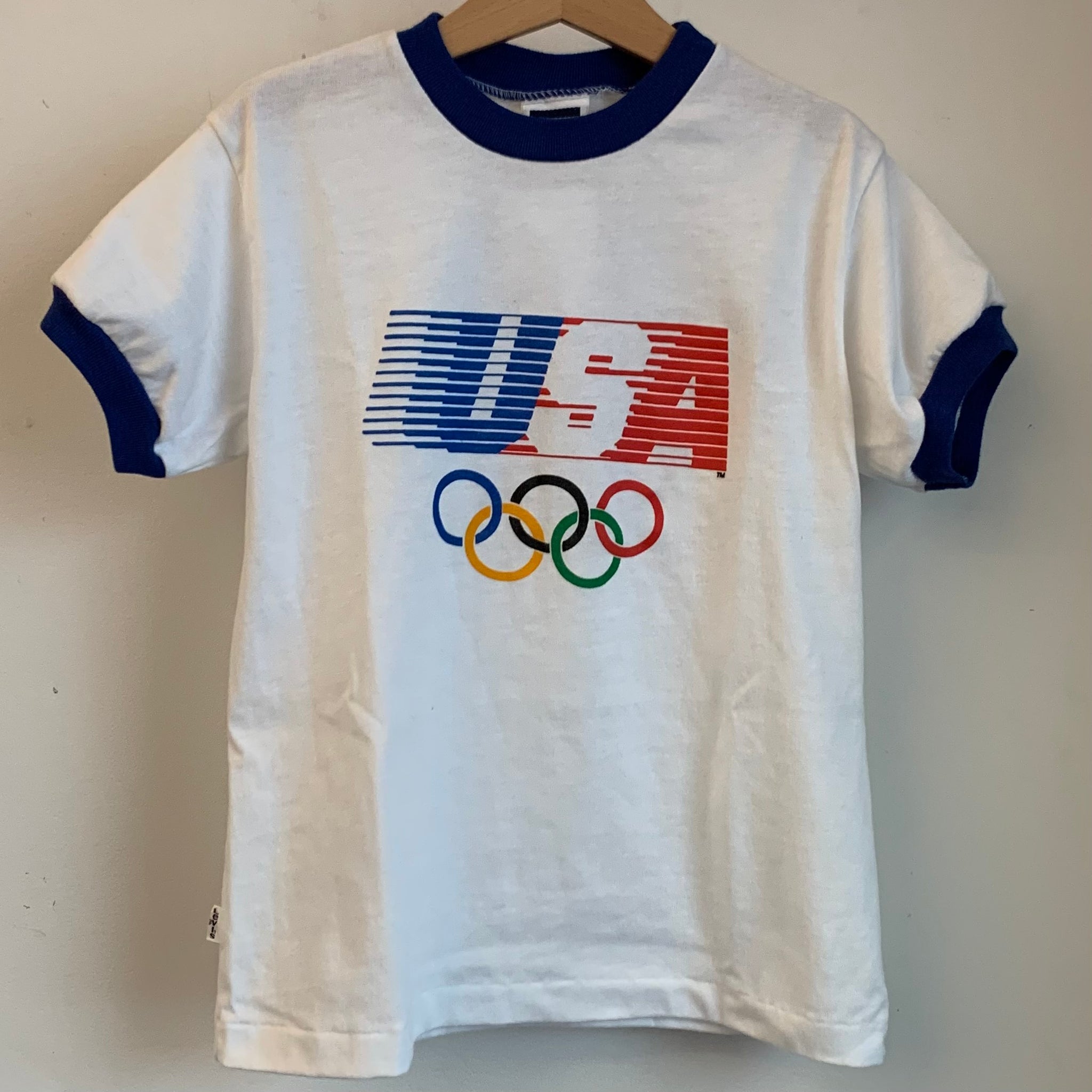 Vintage USA Olympics Shirt Levi’s Youth S