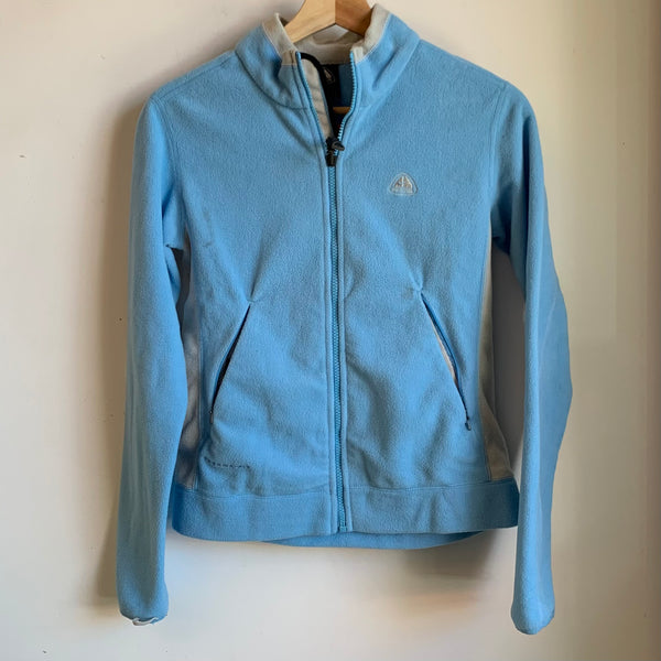Vintage Nike ACG Blue Fleece Track Jacket