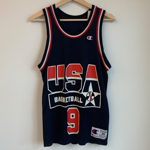 Vintage Dan Majerle USA Dream Team 2 Champion Jersey S